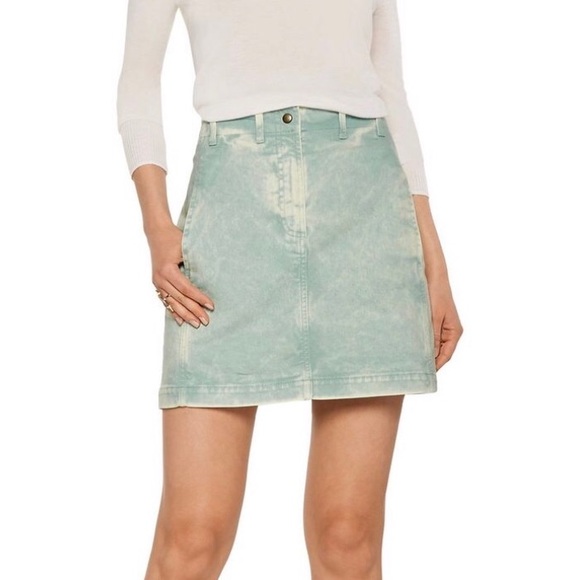 SOLD Roberto Cavalli Lace-up Denim Mini Skirt - Picture 6 of 7
